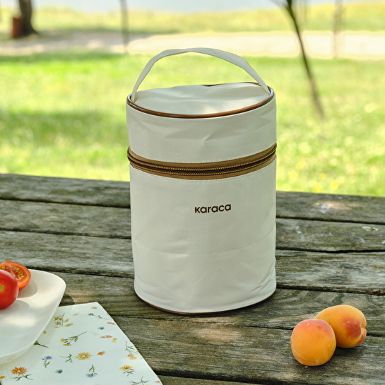 Karaca Packy 2'li Termos Çantalı Çelik Lunch Box