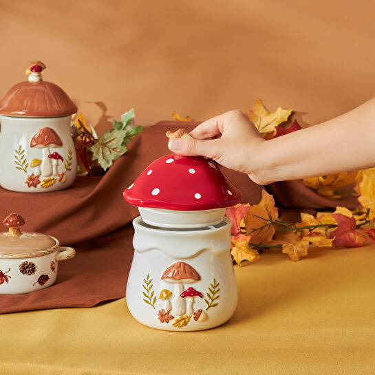 Karaca Cozy Saklama Kabı Kırmızı 600 ml