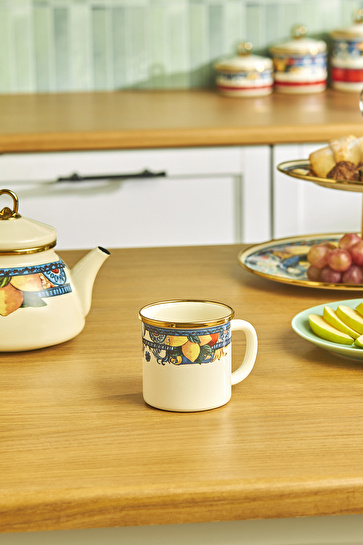 Karaca Amalfi Emaye Kupa 350 ml 