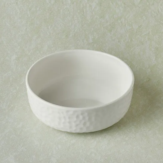 Karaca x Refika Bembeyaz Yuvarlak Kase 15 cm