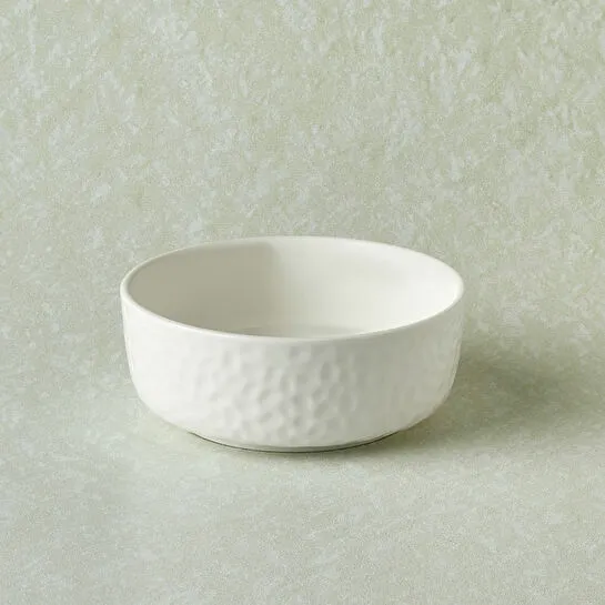 Karaca x Refika Bembeyaz Yuvarlak Kase 13 cm