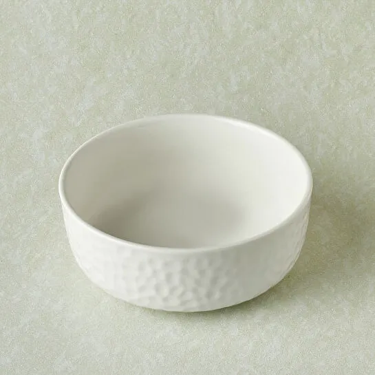 Karaca x Refika Bembeyaz Yuvarlak Kase 13 cm