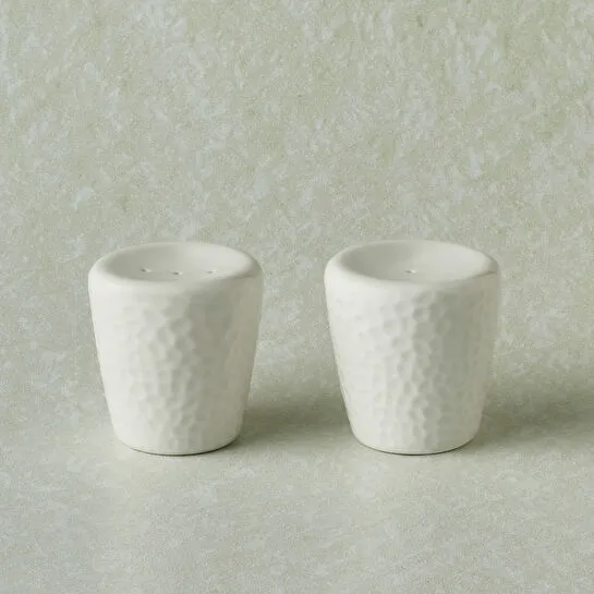 Karaca x Refika Bembeyaz Yuvarlak Biberlik 6 cm