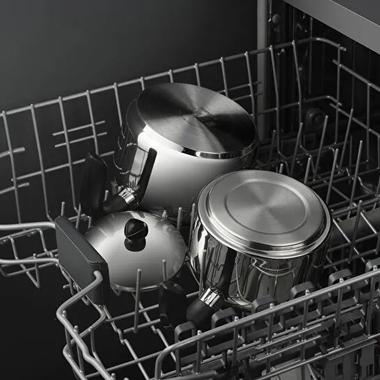 Karaca Laris Midi Boy İndüksiyon Tabanlı Çaydanlık Takımı Siyah