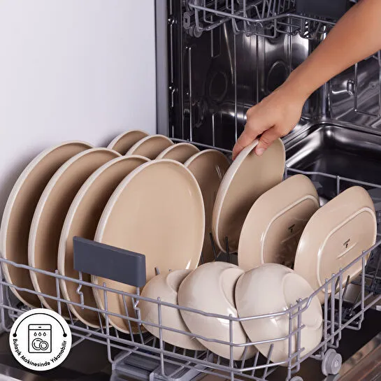 Karaca Earth Collection Terra 36 Parça 8 Kişilik Yemek Takımı Bej