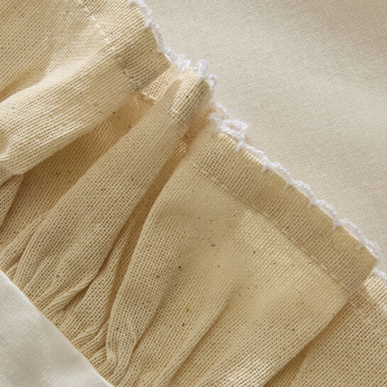 Kaşmir Home Lisa %100 Pamuk Çift Kişilik Nevresim Takımı Offwhite