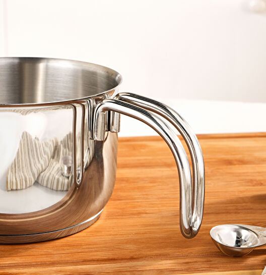 Karaca Trace İndüksiyon Tabanlı Çelik Sütlük 14 cm