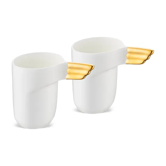 Jumbo Goddess 2 Kişilik Espresso Fincan Seti Gold