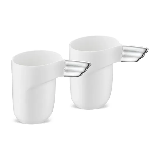 Jumbo Goddess 2 Kişilik Espresso Fincan Seti Platin