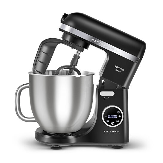 Karaca Mastermaid Chef Ultra D2000W Dijital Ekranlı Hamur Yoğurma Makinesi Black 7L