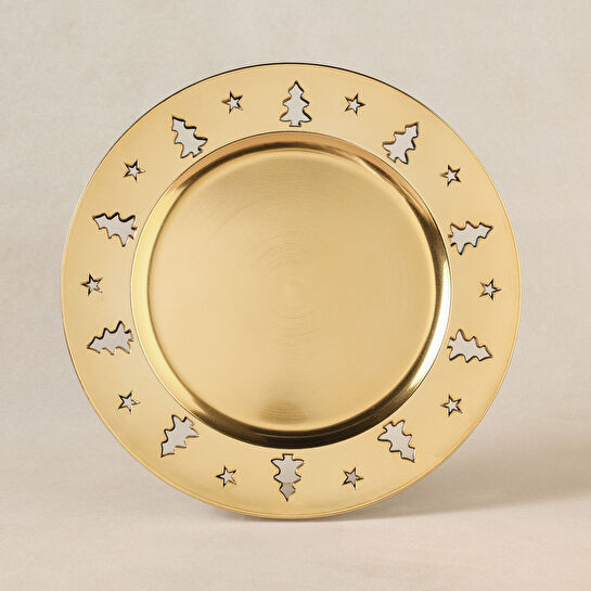 Karaca Home New Year Yılbaşı Tree Supla Gold 33 cm