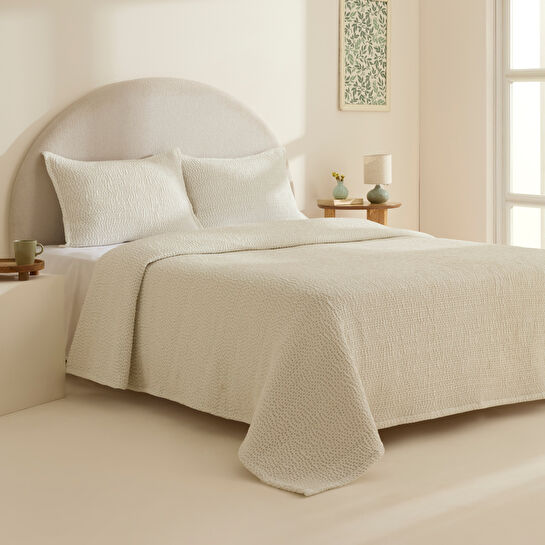 Karaca Home Linda Çift Kişilik Yatak Örtüsü Mint