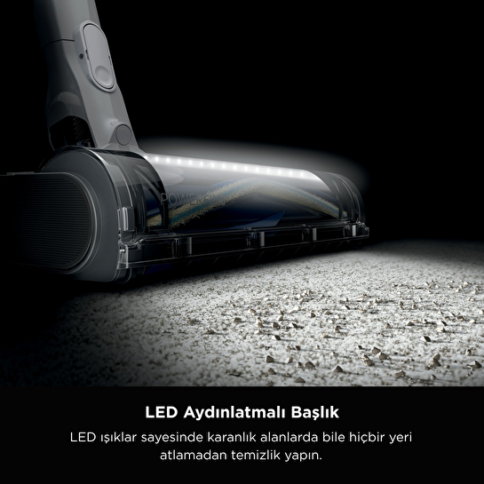 Shark PowerPro Turbo Başlıklı Şarjlı Dikey Süpürge