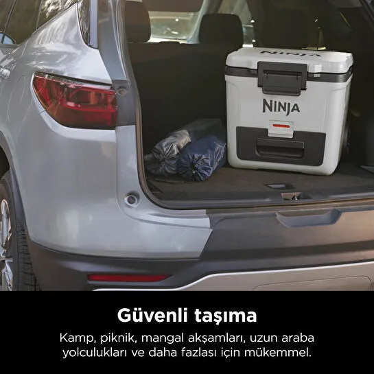 Ninja FrostVault Tekerlekli Cooler 28 Litre Beyaz