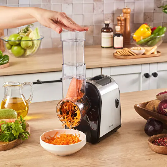 Karaca Otomatik Doğrayıcı Rende ve Salata Makinesi Inox