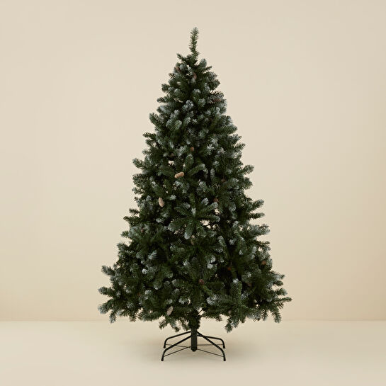 Karaca Home New Year Yılbaşı Karlı Kozalaklı Yılbaşı Çam Ağacı 210 cm 1367 Dal