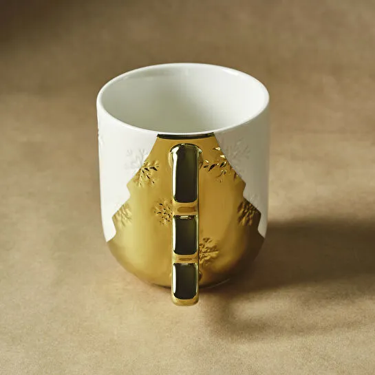 Karaca New Year Yılbaşı Golden Tree Kupa 400 ml