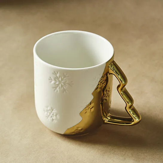 Karaca New Year Yılbaşı Golden Tree Kupa 400 ml