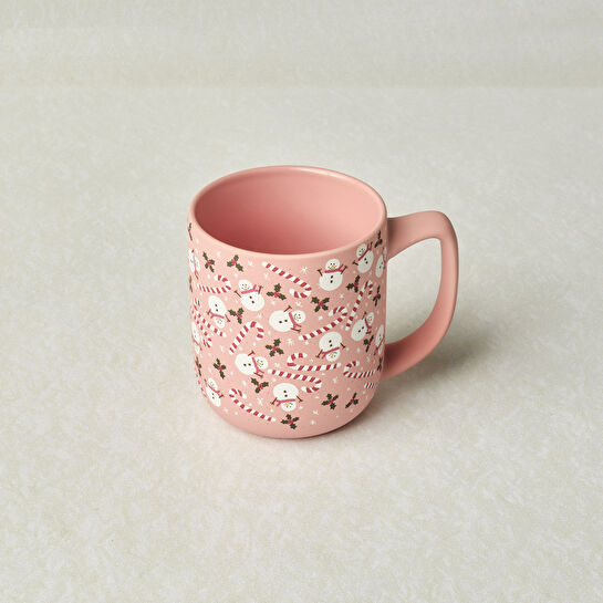 Karaca New Year Yılbaşı Snowman Soft Touch Kupa 470 ml