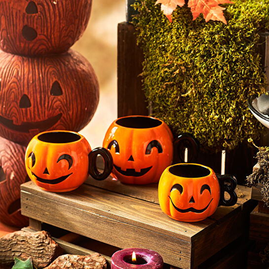Karaca Halloween Boo Mug 3'lü Set
