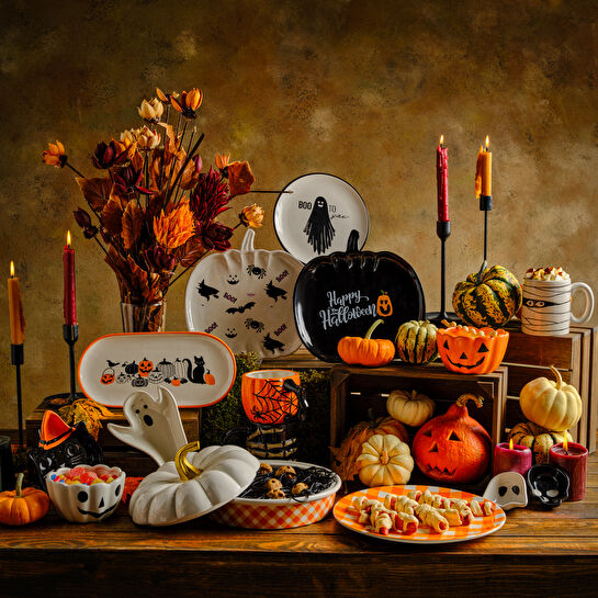 Karaca Halloween Pumpkin Kase 11 cm