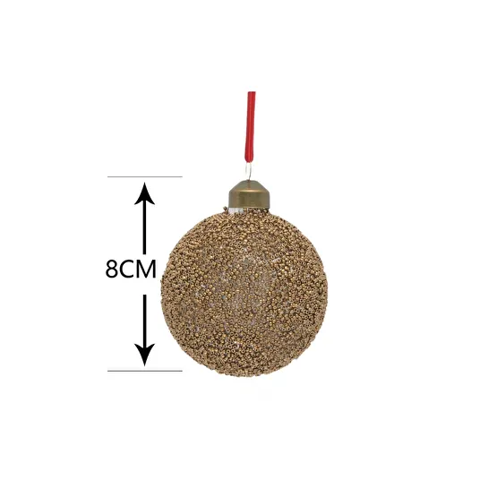 Karaca Home New Year Yılbaşı Sparkling 3 Adet Ağaç Süsü Seti