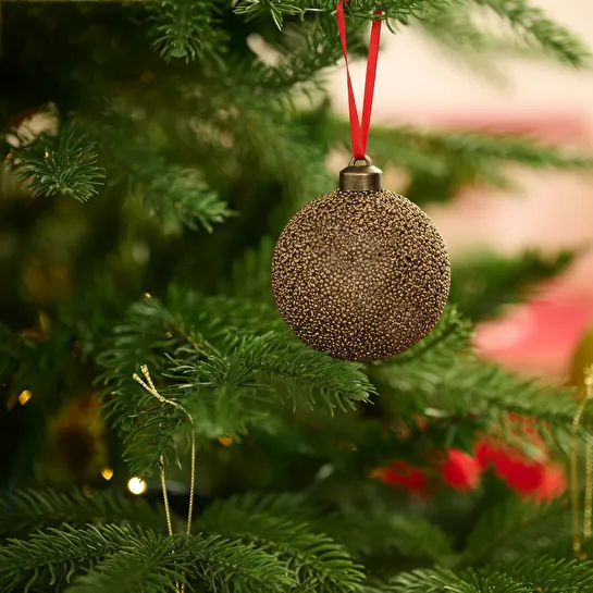 Karaca Home New Year Yılbaşı Sparkling 3 Adet Ağaç Süsü Seti