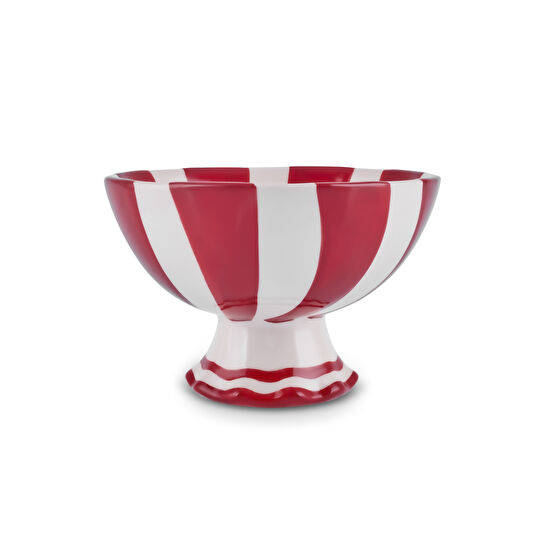 Karaca New Year Yılbaşı Candy Twist Kase 17,5 cm