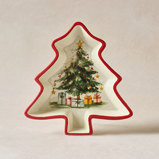 Karaca New Year Yılbaşı Cottage Çerezlik 16,5 cm