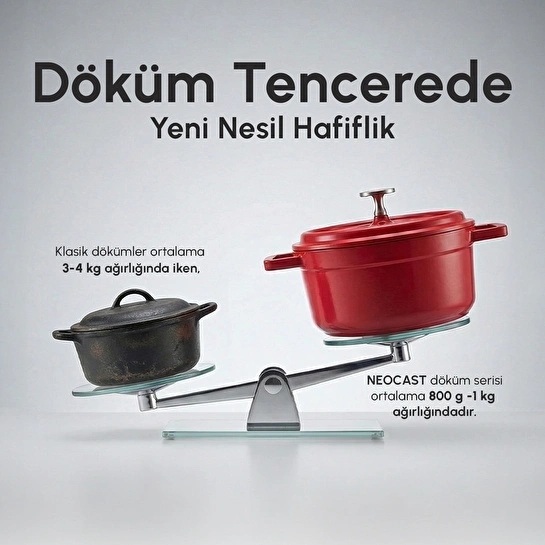 Karaca Swiss Crystal Neocast 7 Parça Döküm Tencere ve Tava Seti Antrasit