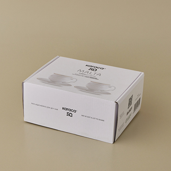 Karaca Malta 2 Kişilik Çay Fincan Takımı 210 ml