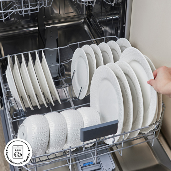 Karaca Forever Bone Luma 24 Parça 6 Kişilik Yemek Takımı