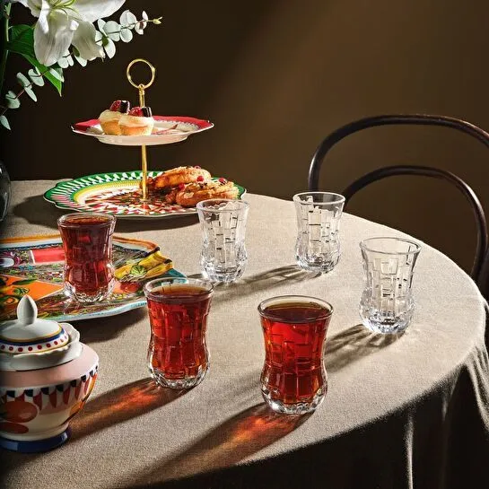 RCR Etna 6'lı Çay Bardağı 140 ml