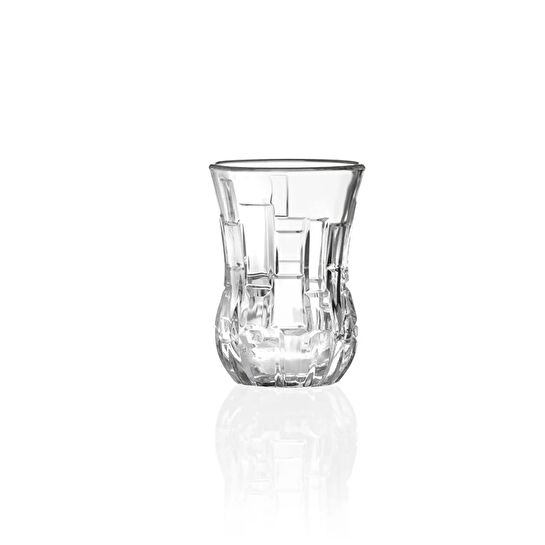 RCR Etna Yüksek Kalite Cam 6'lı Çay Bardağı 140 ml
