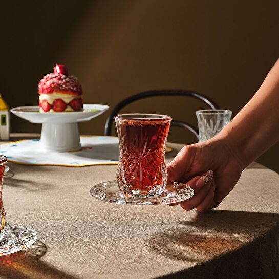 RCR Melodia 6'lı Çay Bardak Seti 140 ml