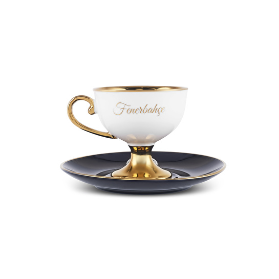 Karaca x Fenerbahçe Lisanslı 2 Kişilik Kahve Fincan Takımı 80 ml