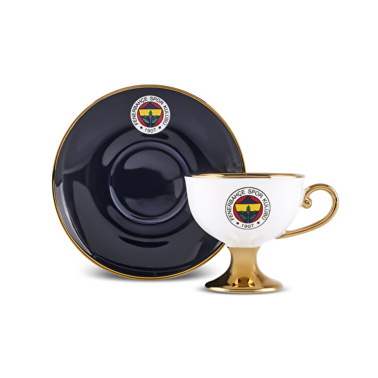 Karaca x Fenerbahçe Lisanslı 2 Kişilik Kahve Fincan Takımı 80 ml