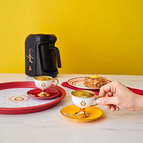 Karaca x Galatasaray Lisanslı 2 Kişilik Kahve Fincan Takımı 80 ml