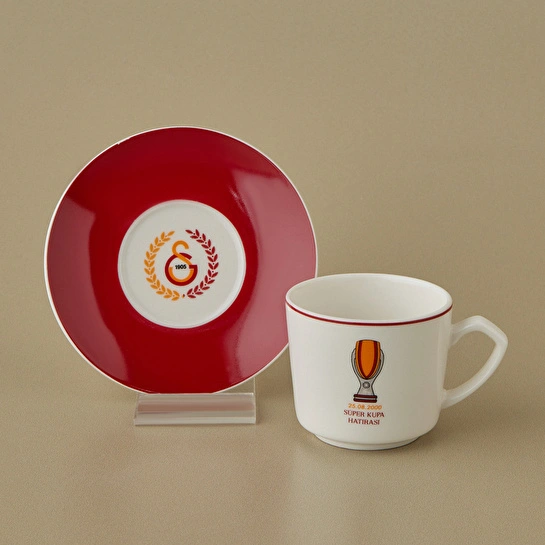 Karaca x Galatasaray Lisanslı 6 Kişilik Kahve Fincan Takımı 80 ml