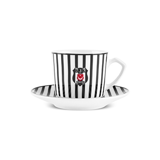 Karaca x Beşiktaş Lisanslı 6 Kişilik Kahve Fincan Takımı 80 ml