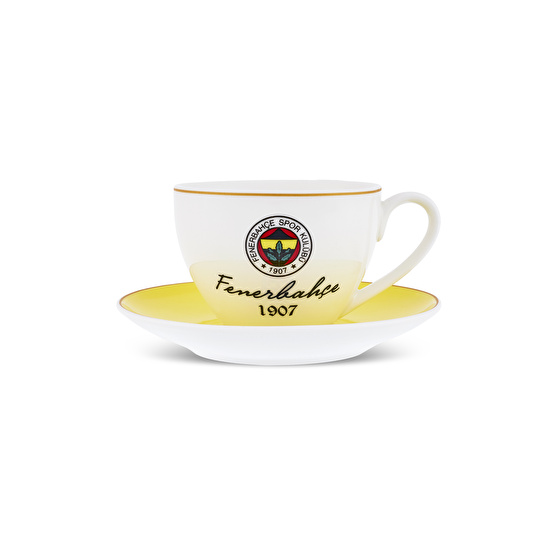 Karaca x Fenerbahçe Lisanslı 2 Kişilik Çay Fincan Takımı 220 ml