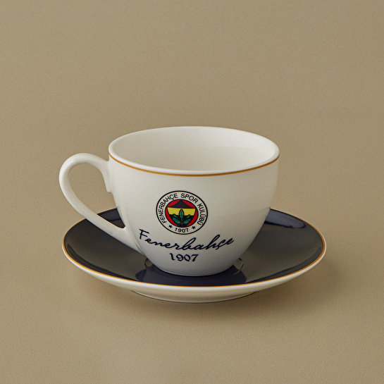 Karaca x Fenerbahçe Lisanslı 2 Kişilik Çay Fincan Takımı 220 ml
