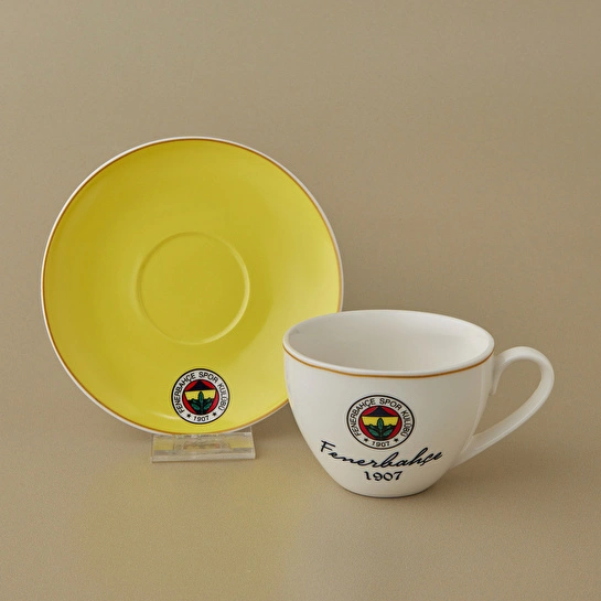 Karaca x Fenerbahçe Lisanslı 2 Kişilik Çay Fincan Takımı 220 ml