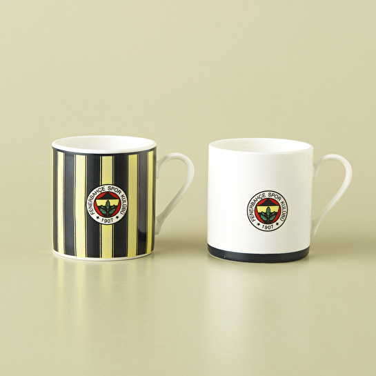 Karaca x Fenerbahçe Lisanslı 2 Kişilik Çay Fincan Takımı 230 ml