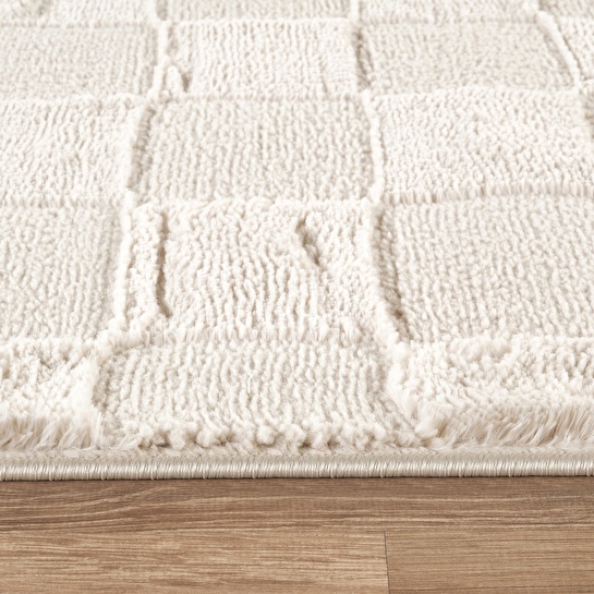 Kaşmir Halı 7/24 Plushy Todra Krem 160x230 cm