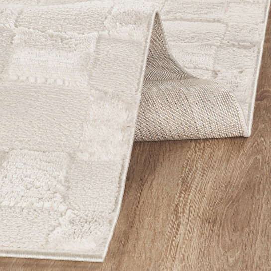 Kaşmir Halı 7/24 Plushy Todra Krem 160x230 cm