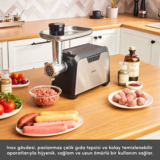 Karaca Inox Kıyma Makinesi 2000W