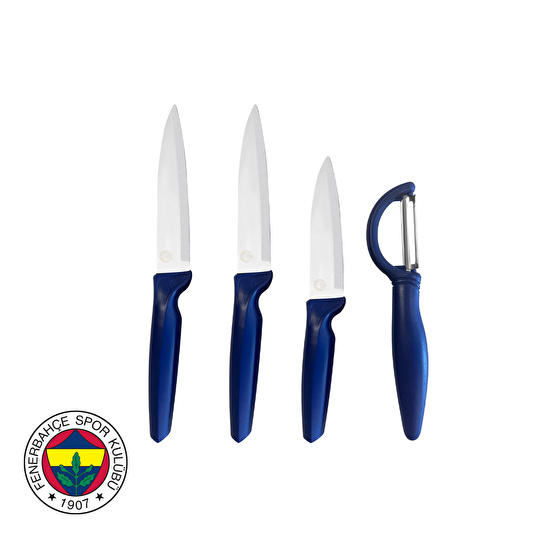 Karaca x Fenerbahçe Lisanslı 4 Parça Bıçak Seti