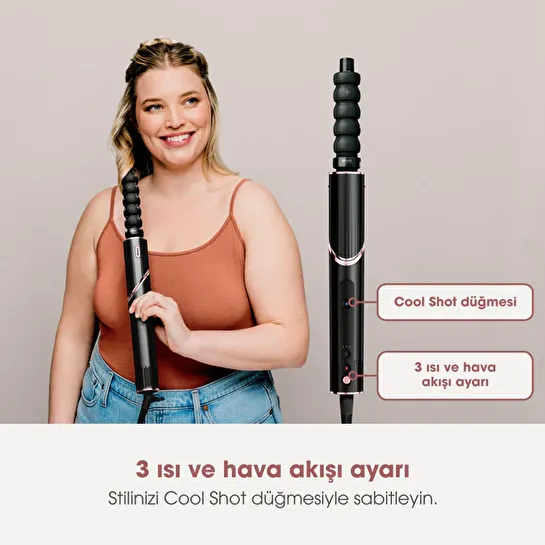 Shark FlexStyle 5-in-1 Saç Kurutma ve Şekillendirme Sistemi - Black