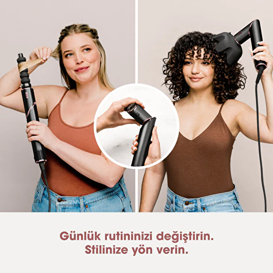 Shark FlexStyle 5-in-1 Saç Kurutma ve Şekillendirme Sistemi - Black